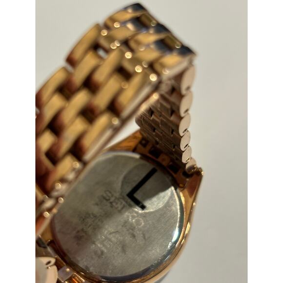 Seiko Women's Rose Gold-Tone Stainless Steel Bracelet Watch - Picture 4 of 4